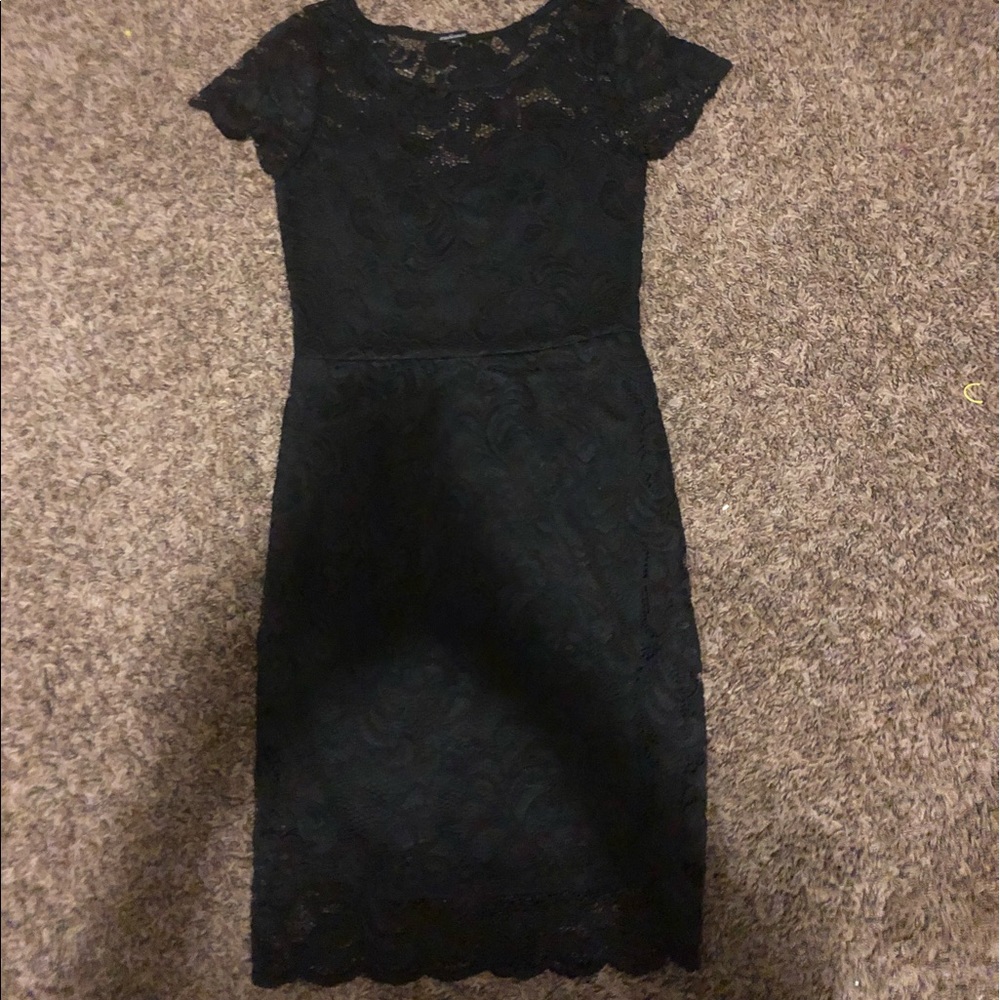 Black Lace Dress